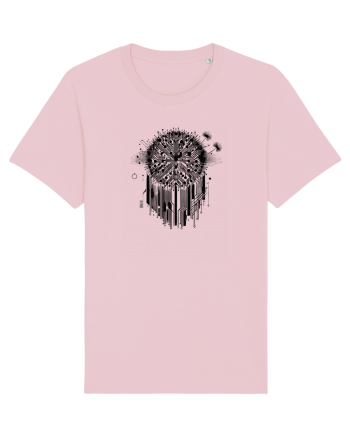 Floare abstractă Cotton Pink