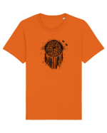 Floare abstractă Tricou mânecă scurtă Unisex Rocker