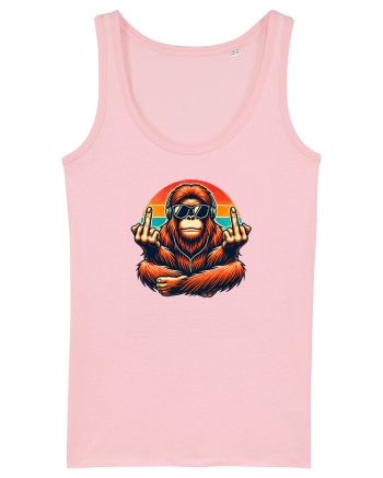 Chill chimp  Cotton Pink
