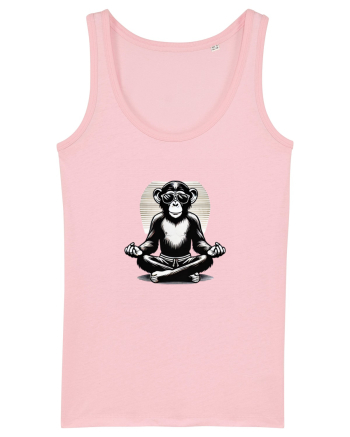 Chill chimp  Cotton Pink