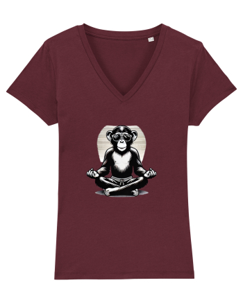 Chill chimp  Burgundy