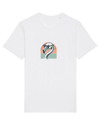 Flamingo cu ochelari  White