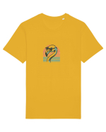 Flamingo cu ochelari  Tricou mânecă scurtă Unisex Rocker