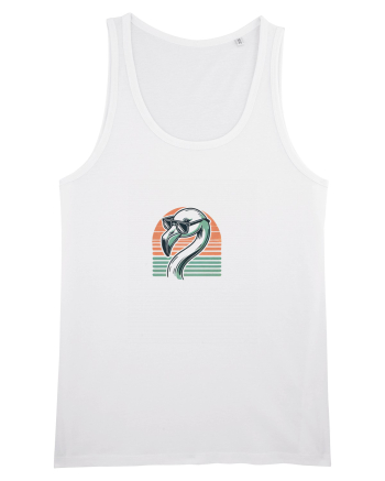 Flamingo cu ochelari  White