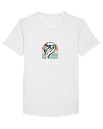 Flamingo cu ochelari  White