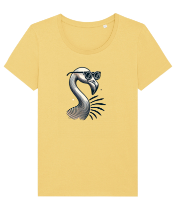 Flamingo minimalist cu ochelari Jojoba