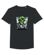 BROCKOLLI Tricou mânecă scurtă guler larg Bărbat Skater