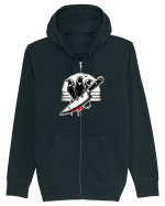 „A murder of crows” Hanorac cu fermoar Unisex Connector