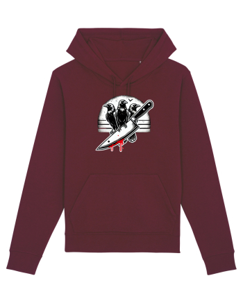 „A murder of crows” Burgundy