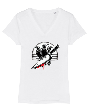 „A murder of crows” White