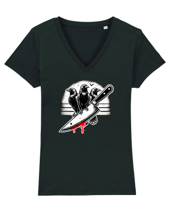 „A murder of crows” Black