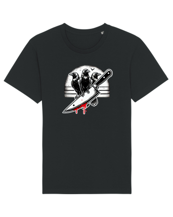 „A murder of crows” Black