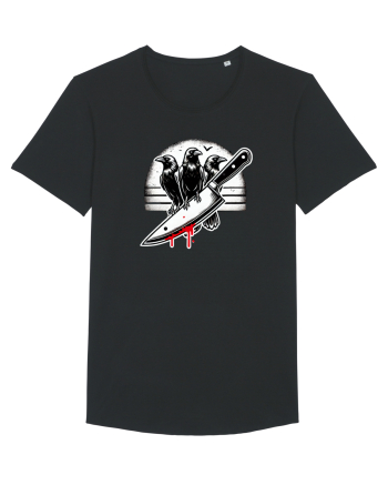 „A murder of crows” Black
