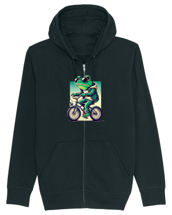 Riding frog Black
