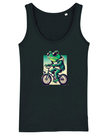 Riding frog Black