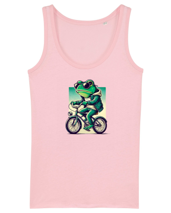Riding frog Cotton Pink