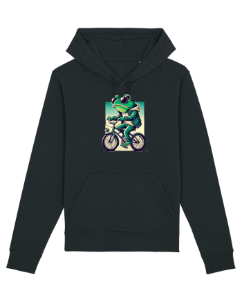 Riding frog Black