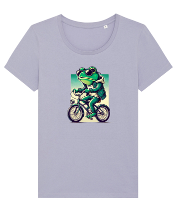 Riding frog Lavender