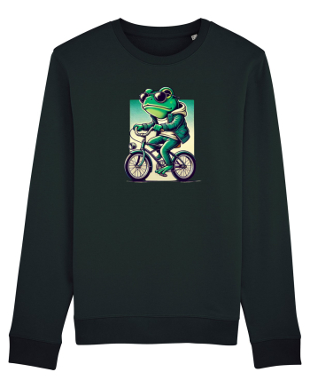 Riding frog Black