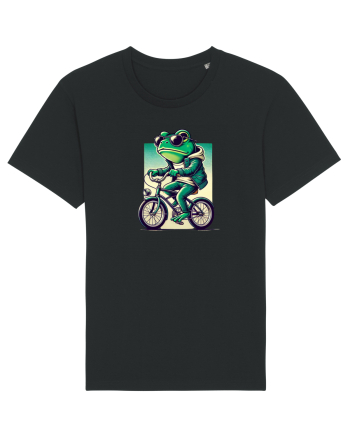 Riding frog Black