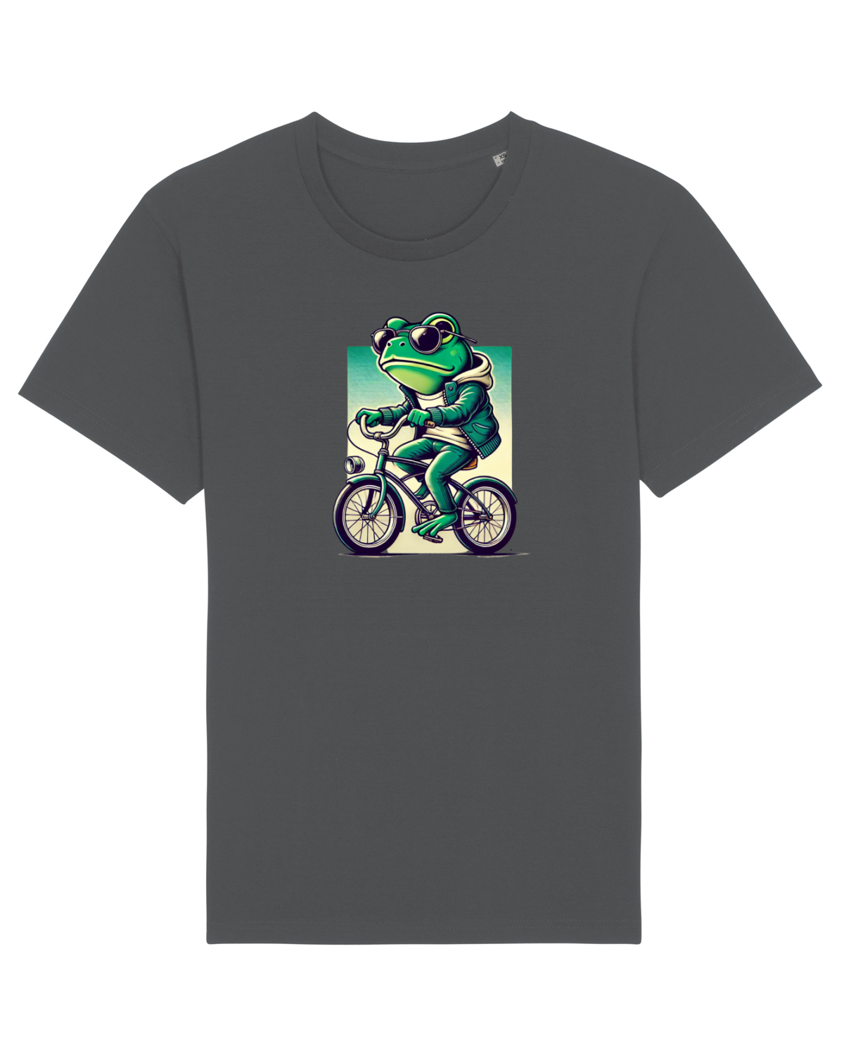 Tricou mânecă scurtă Unisex Rocker Anthracite