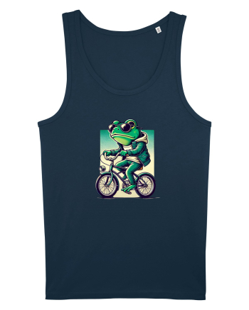 Riding frog Navy
