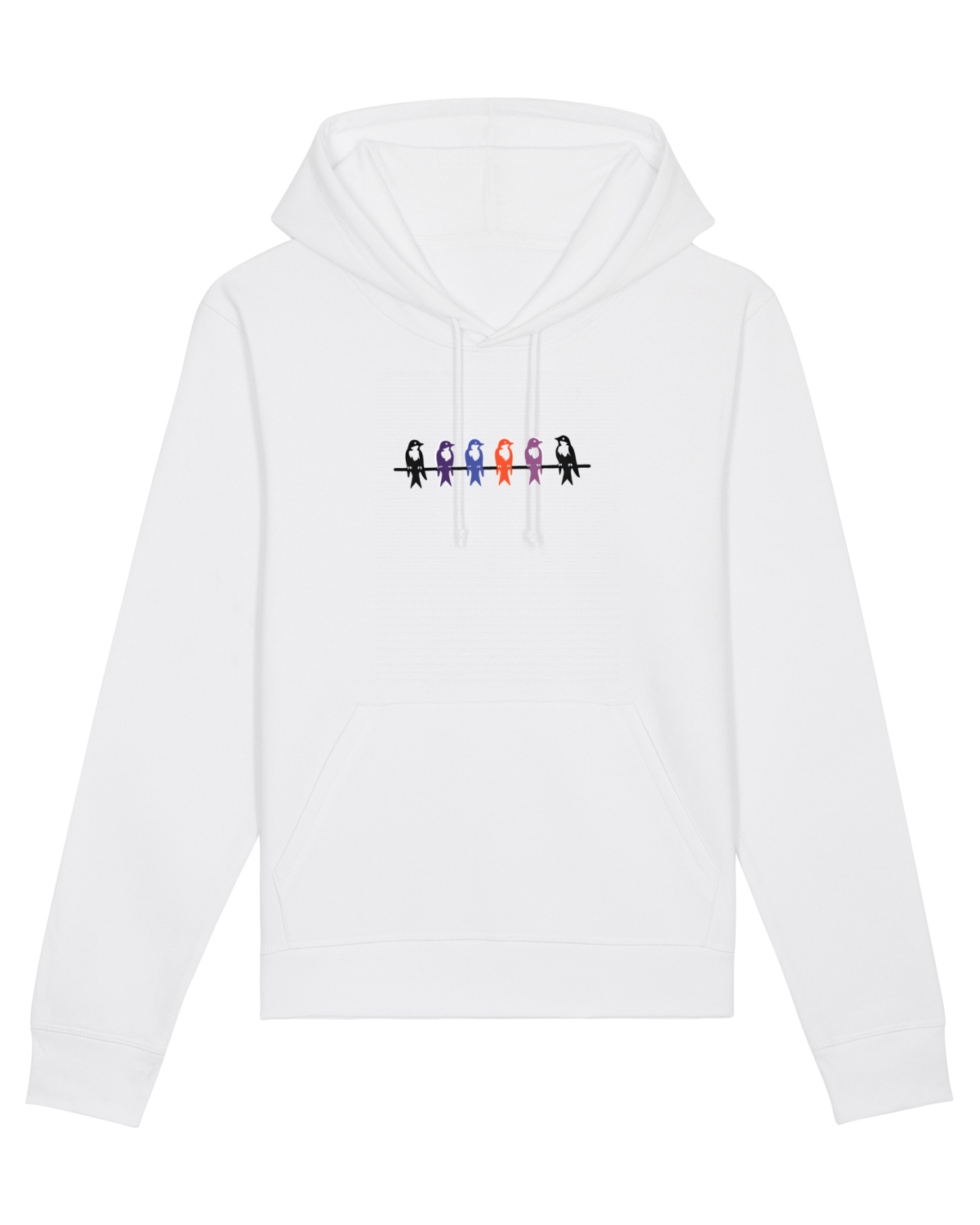 Hanorac Unisex Drummer White