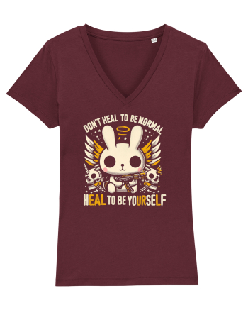 Heal to be yourself Burgundy