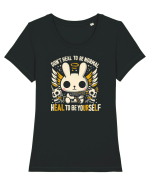 Heal to be yourself Tricou mânecă scurtă guler larg fitted Damă Expresser