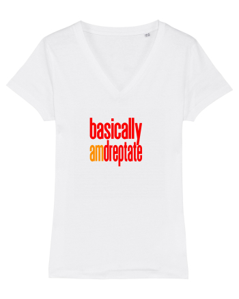 Basically, am dreptate White