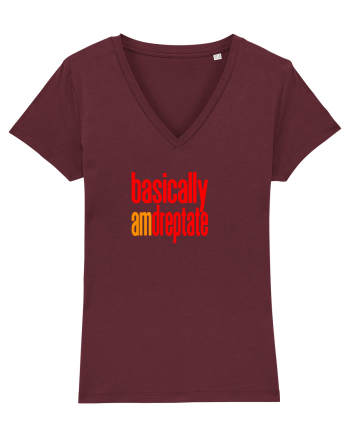 Basically, am dreptate Burgundy