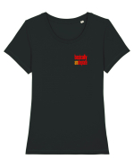 Basically, am dreptate 2 Tricou mânecă scurtă guler larg fitted Damă Expresser