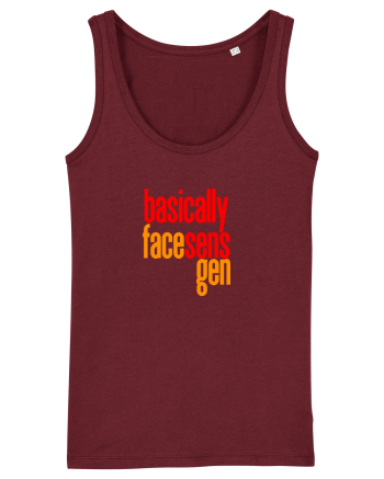 Basically, face sens, gen - Pentru atunci cand stapanesti limba romana  Burgundy