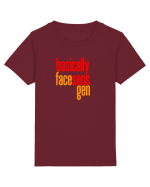 Basically, face sens, gen - Pentru atunci cand stapanesti limba romana  Tricou mânecă scurtă  Copii Mini Creator