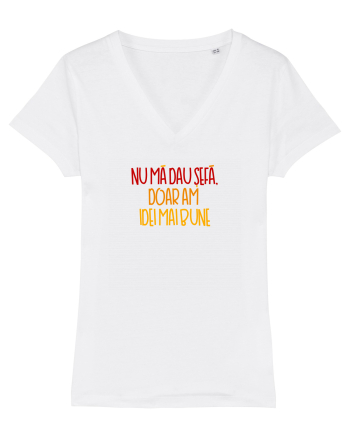 Nu ma dau sefa, doar am idei mai bune White