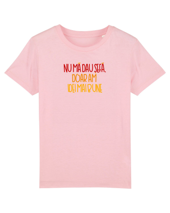 Nu ma dau sefa, doar am idei mai bune Cotton Pink