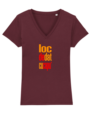LOC DE DAT CU CAPU` Burgundy