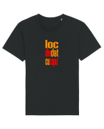 LOC DE DAT CU CAPU` Tricou mânecă scurtă Unisex Rocker
