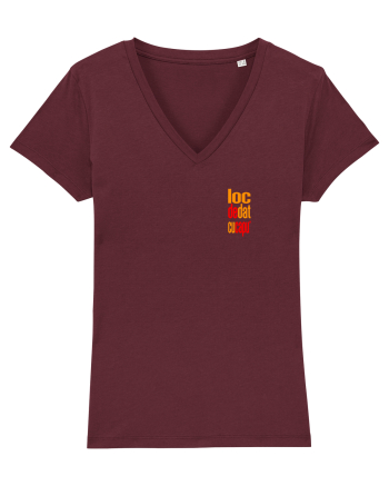 LOC DE DAT CU CAPU` 2 Burgundy