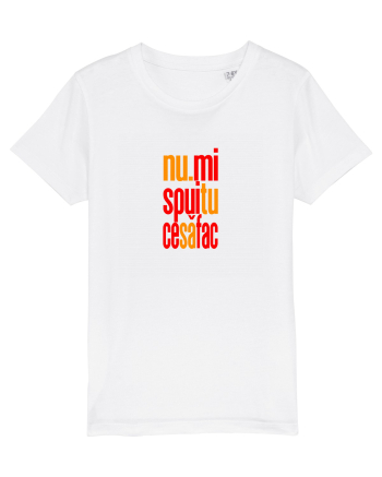 NU-MI SPUI TU CE SA FAC White