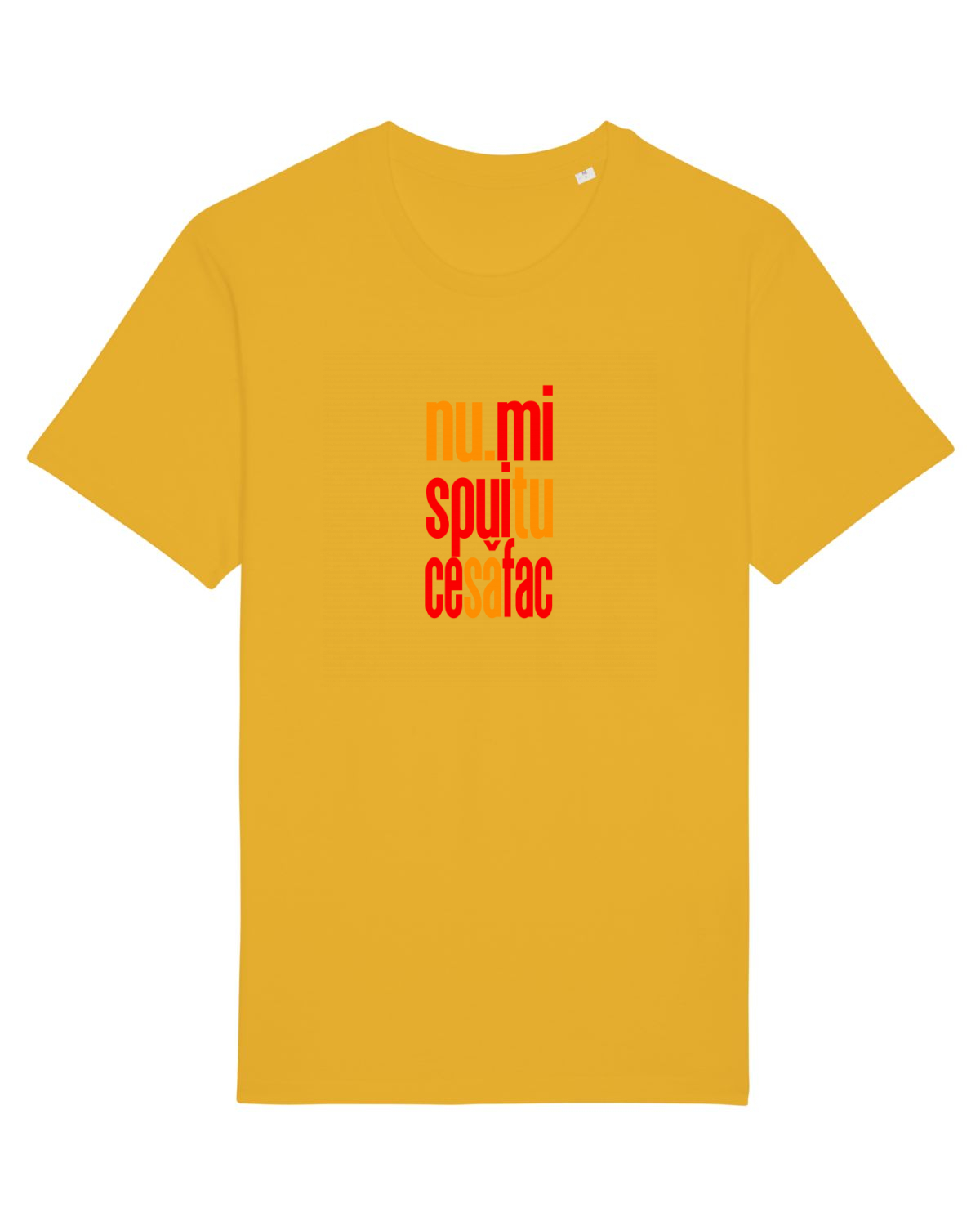 Tricou mânecă scurtă Unisex Rocker Spectra Yellow