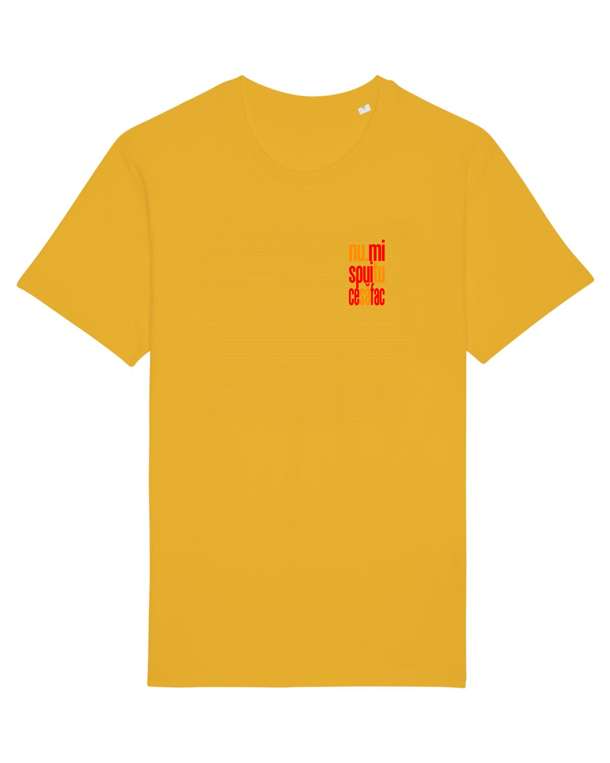 Tricou mânecă scurtă Unisex Rocker Spectra Yellow