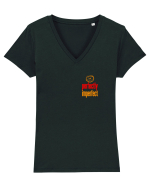 PERFECTLY IMPERFECT - PERFECT (A) ASA CUM SUNT b Tricou mânecă scurtă guler V Damă Evoker