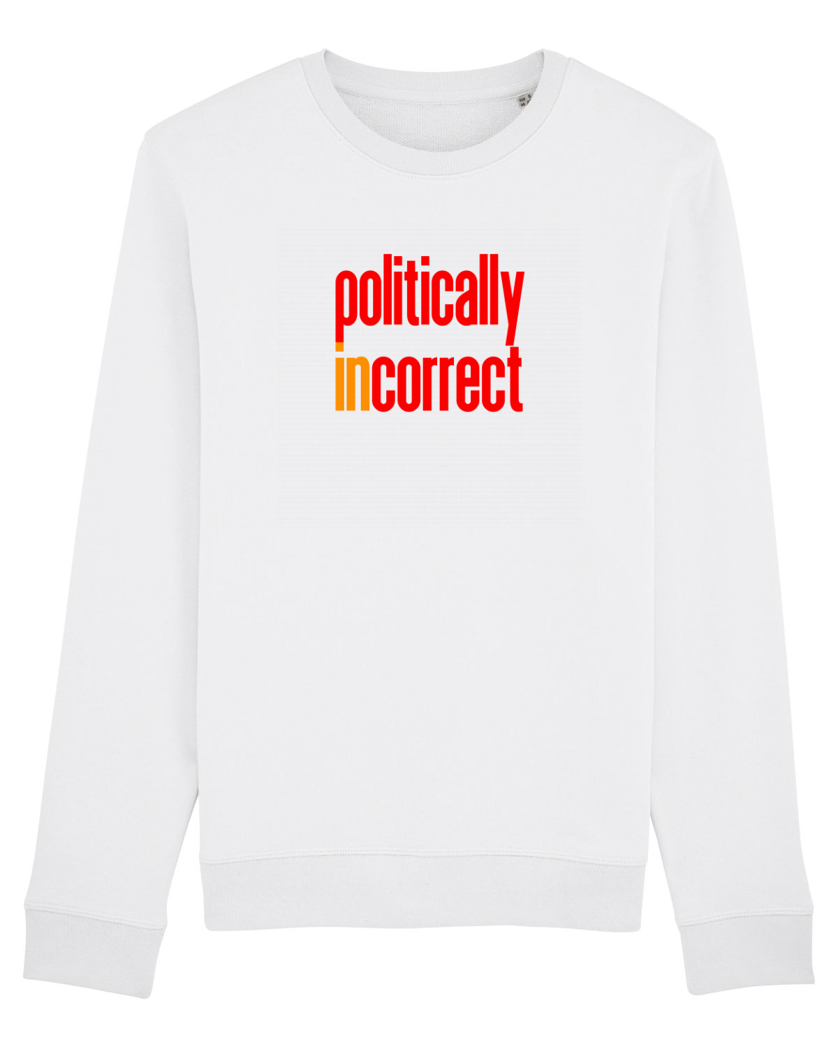 Bluză mânecă lungă Unisex Rise White