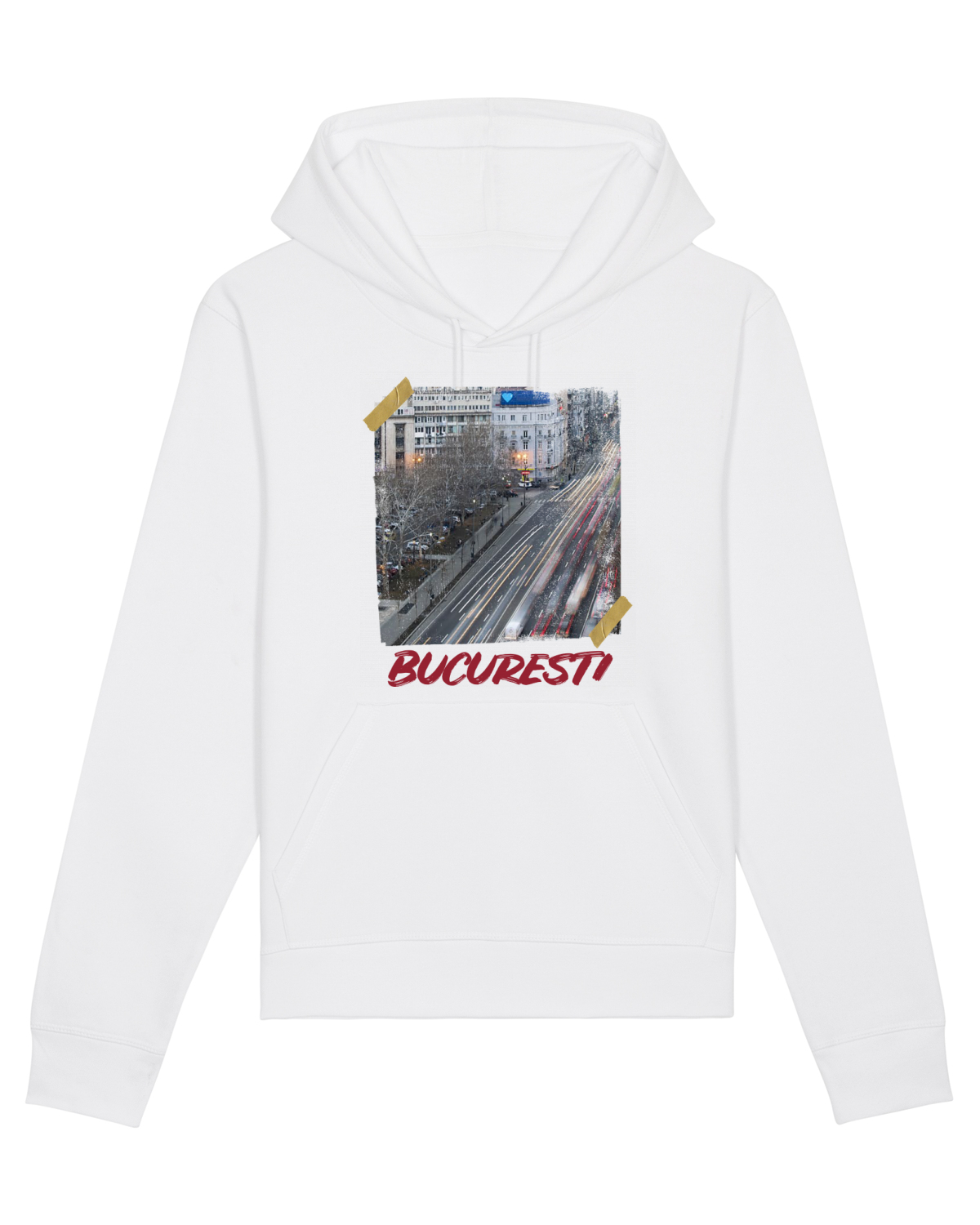 Hanorac Unisex Drummer White
