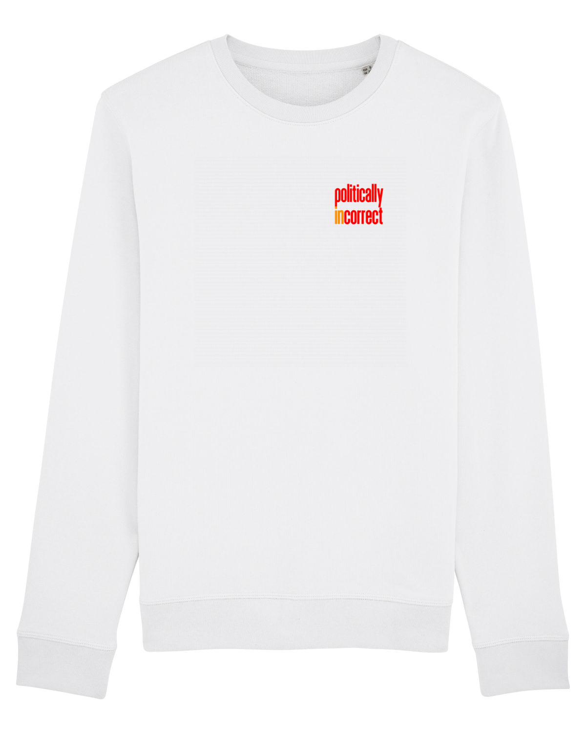 Bluză mânecă lungă Unisex Rise White