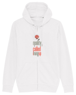 REALITY CALLED, I HUNG UP -  A SUNAT REALITATEA... I-AM INCHIS Hanorac cu fermoar Unisex Connector
