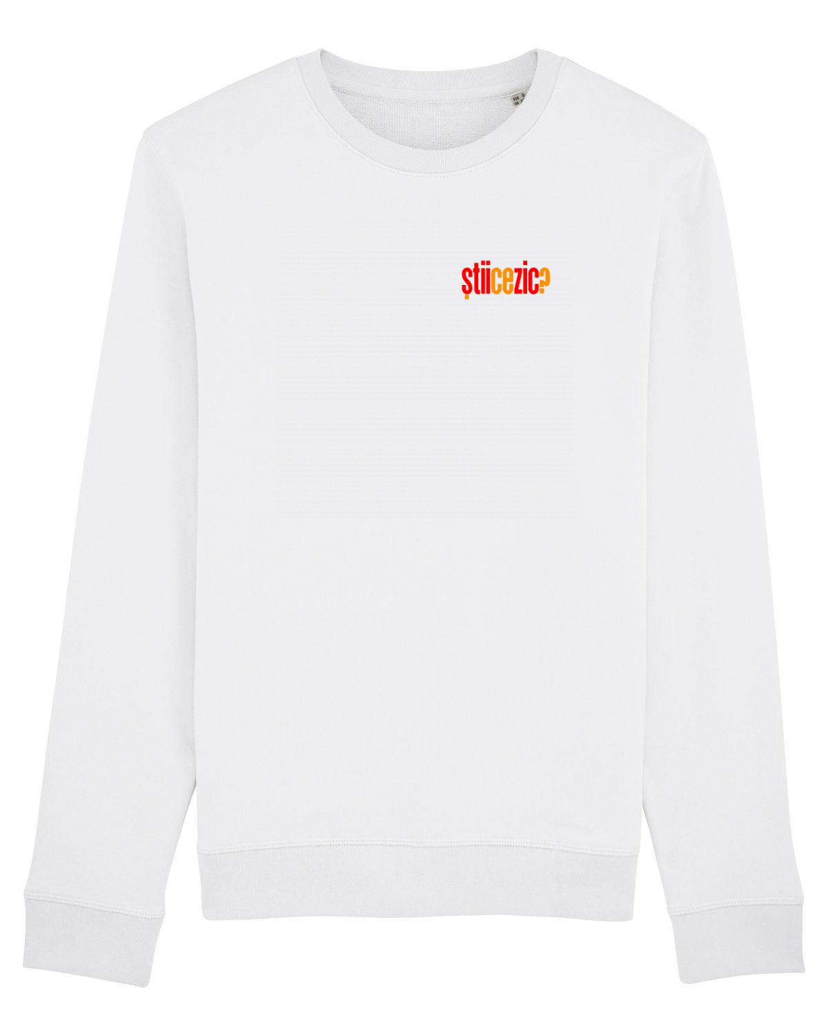 Bluză mânecă lungă Unisex Rise White