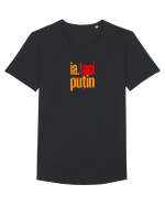 IA, TACI PUTIN! Tricou mânecă scurtă guler larg Bărbat Skater