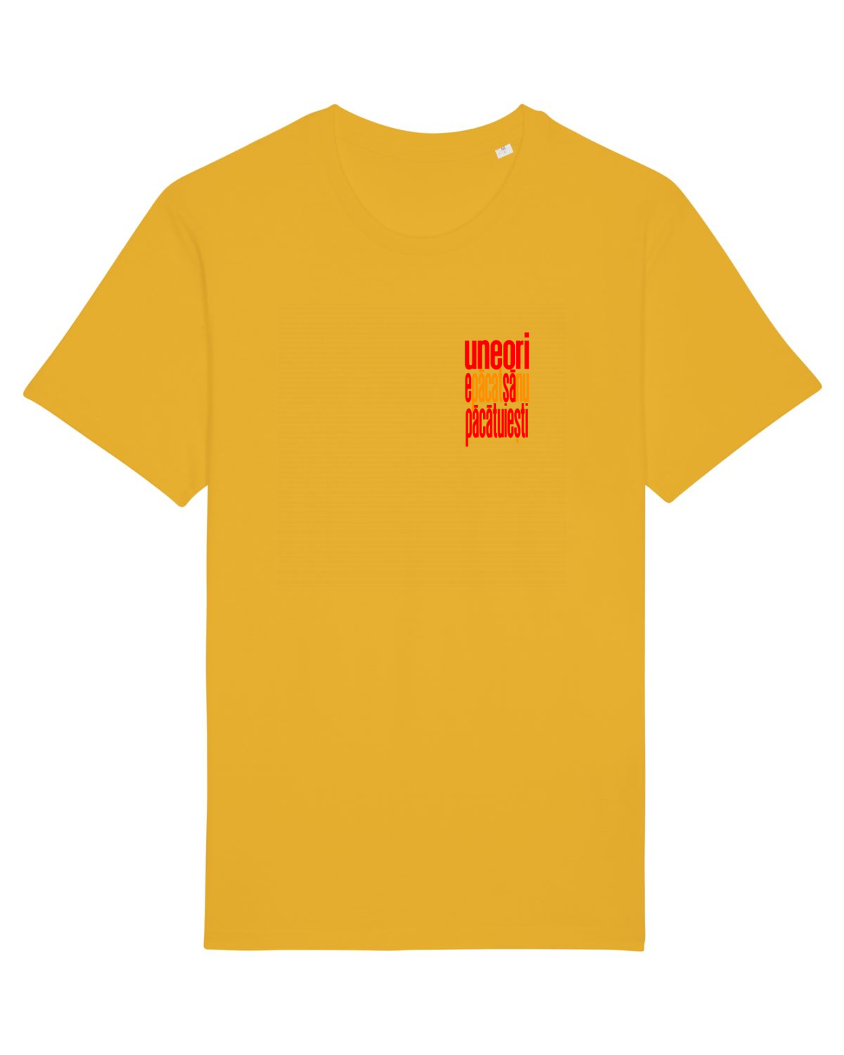 Tricou mânecă scurtă Unisex Rocker Spectra Yellow